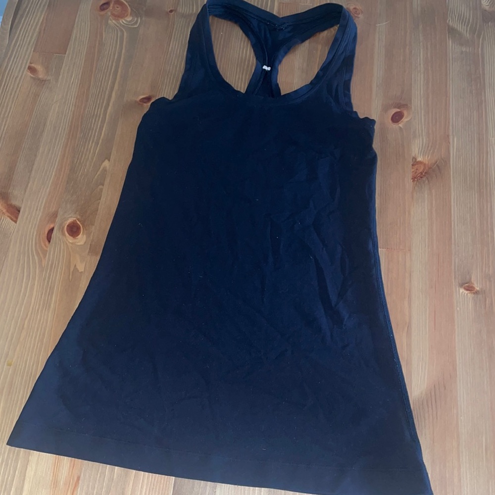 Black lululemon align tank